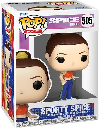 Spice Girls Funko POP! Rocks: Spice Girls - Sporty Spice (Wannabe) (Vinyl Figure, Collectible)