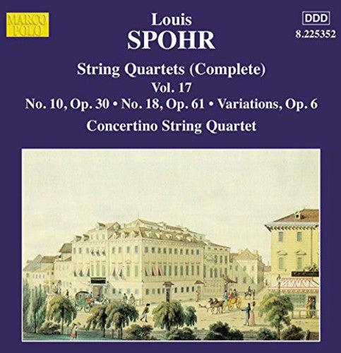 Spohr STR QRTS 17 - CD Album