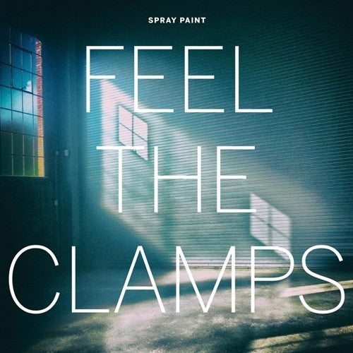 Spray Paint Feel The Clamps - Record Album - Vinyl LP