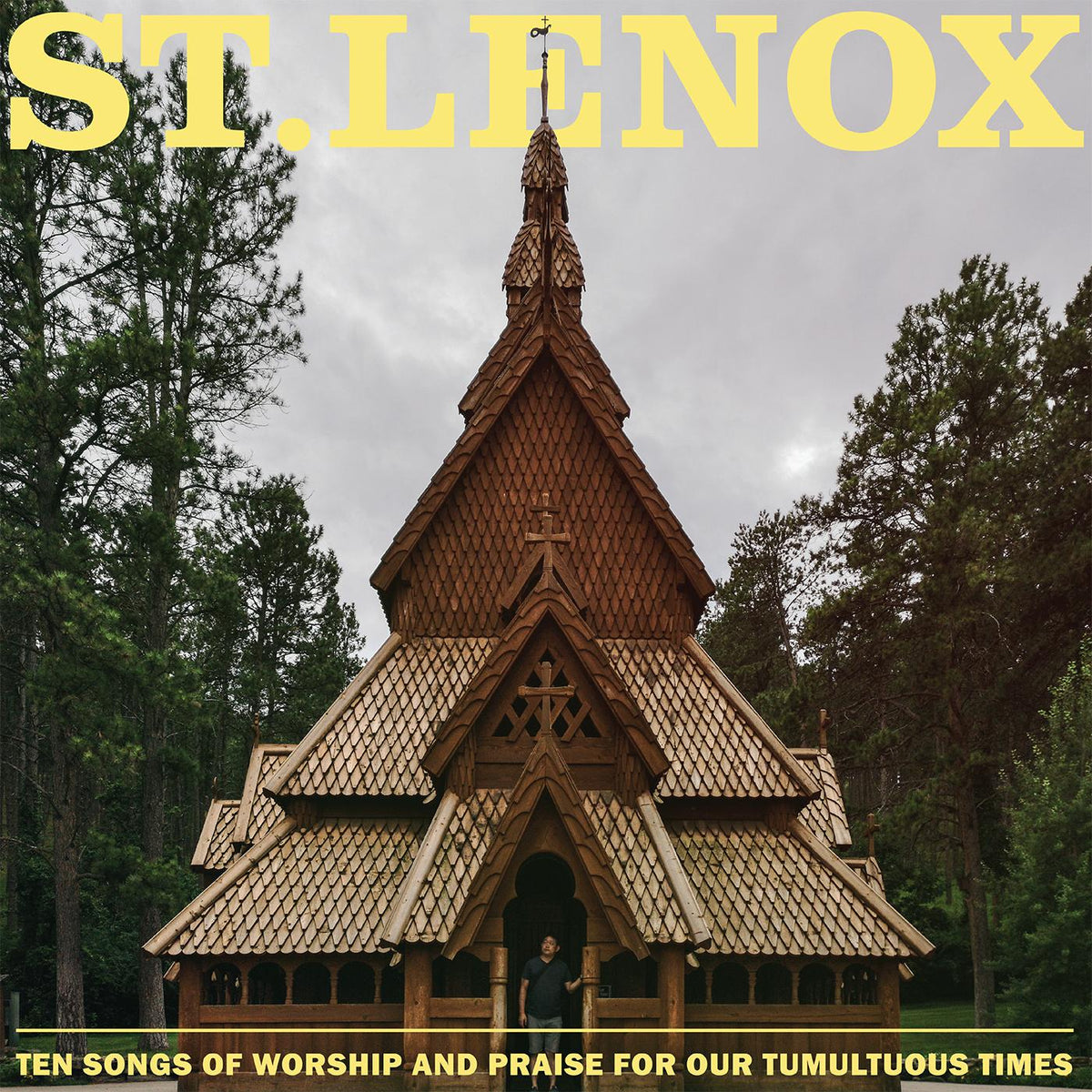 St. Lenox Ten Songs of Worship and Praise for our Tumultuous Times (CLOUDY CLEAR VINYL)