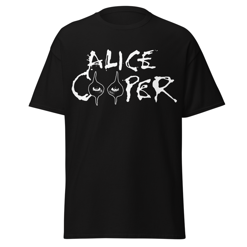 Stakes Alice Cooper Big Eyes Jumbo Print T-Shirt Black