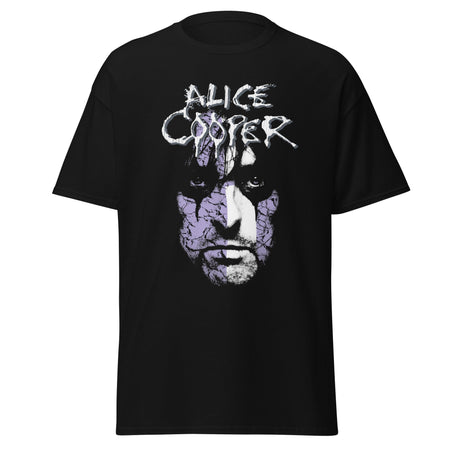 Stakes Alice Cooper - Early 2000s Vintage Jumbo Print T-Shirt Black
