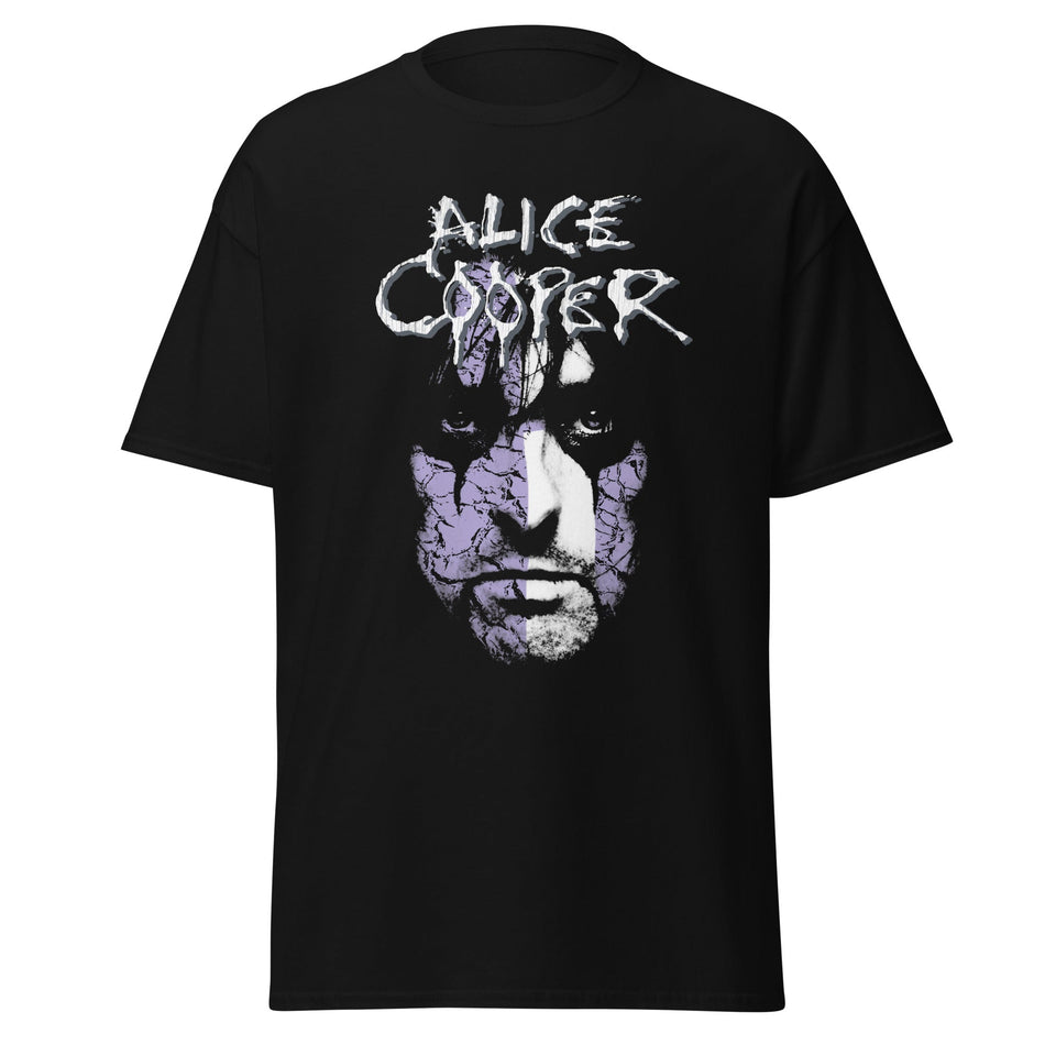 Stakes Alice Cooper - Early 2000s Vintage Jumbo Print T-Shirt Black