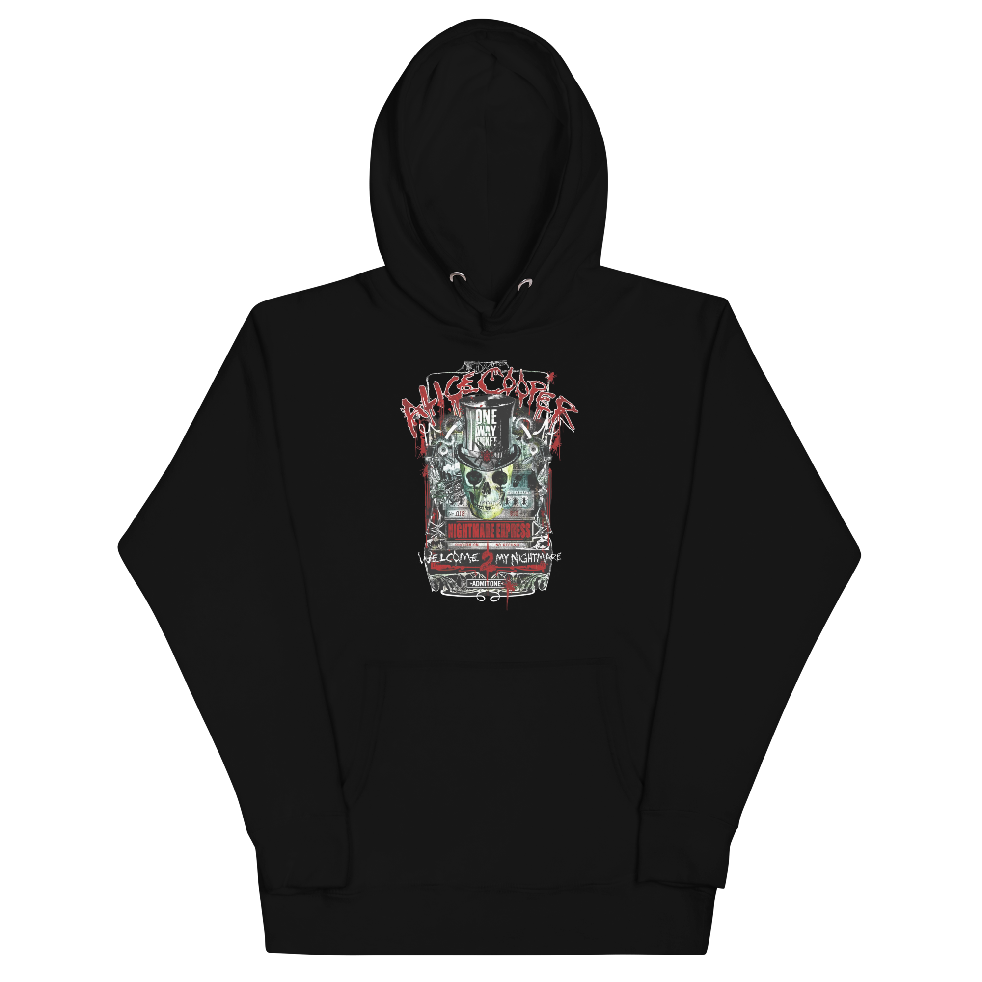 Stakes Alice Cooper Nightmare Express Classic Hoodie Black