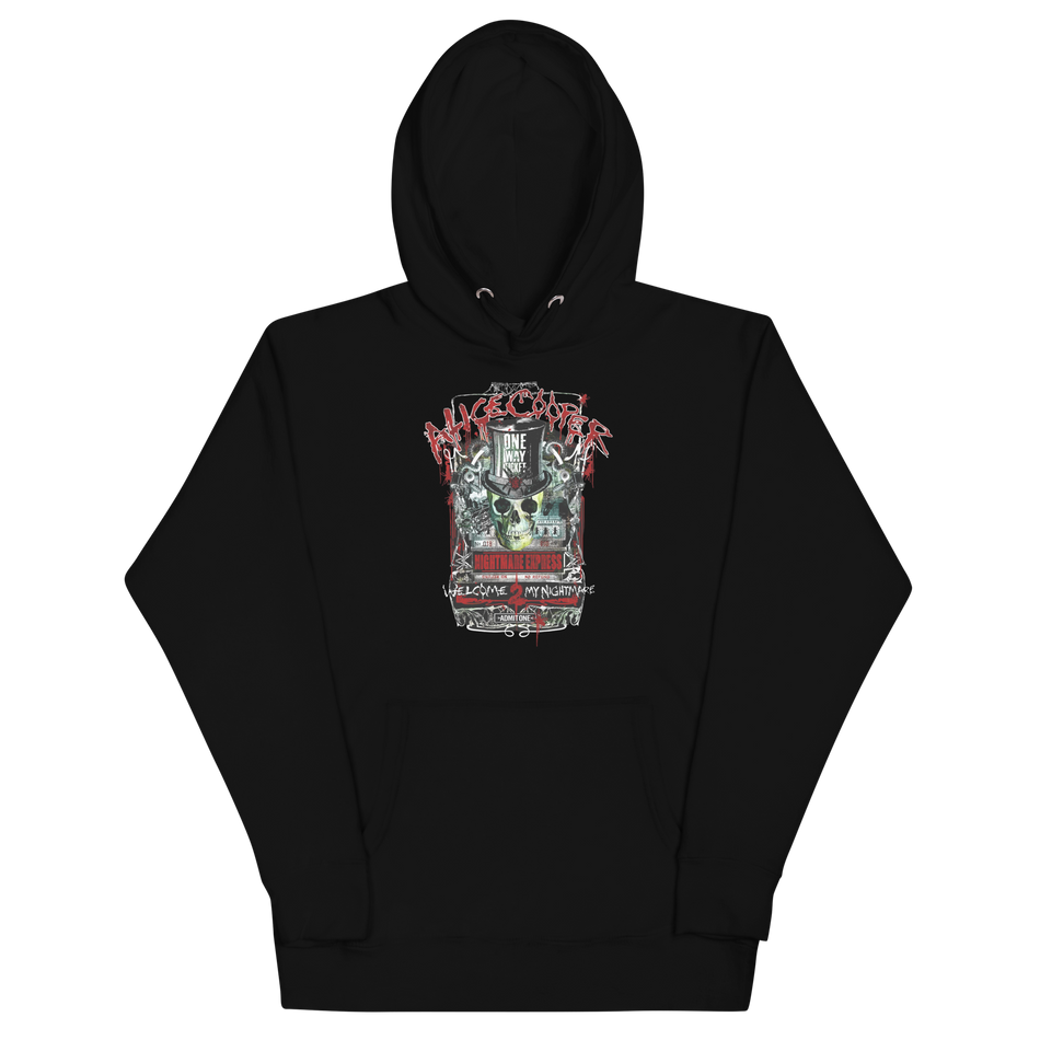 Stakes Alice Cooper Nightmare Express Classic Hoodie Black