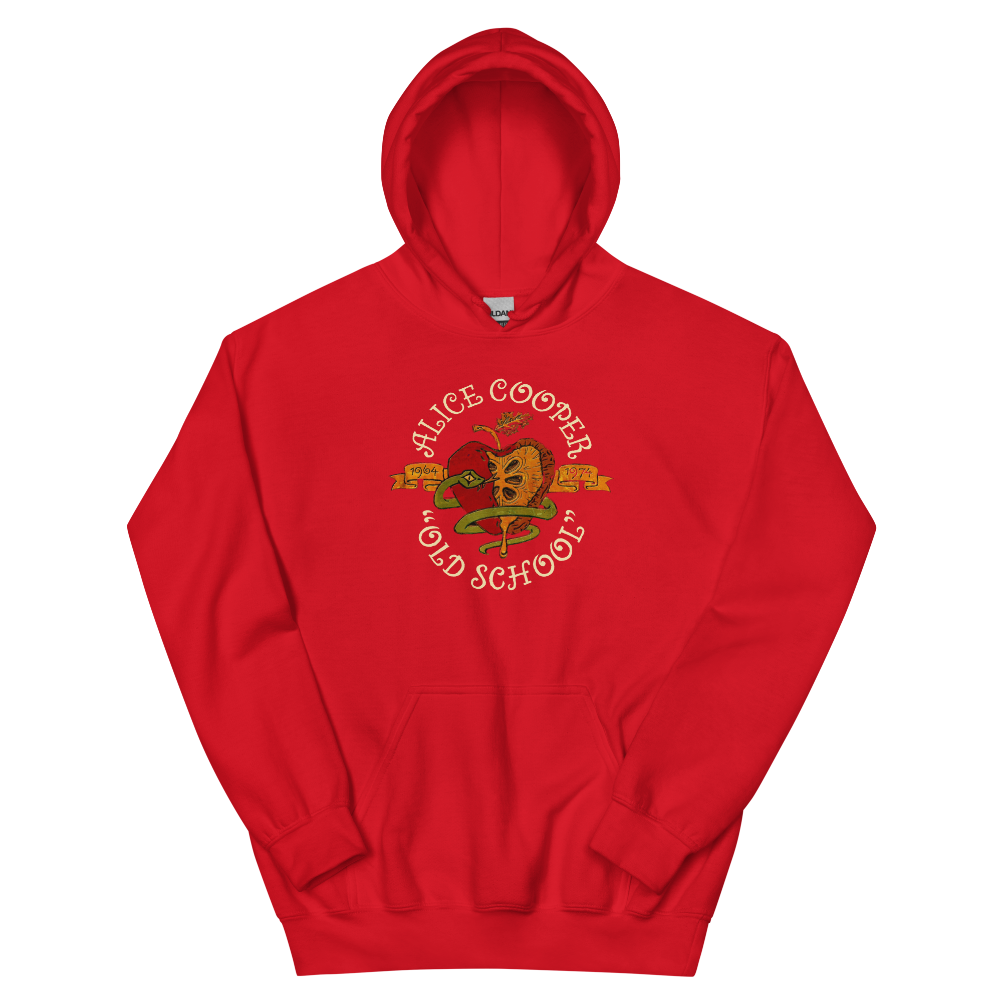 Stakes Alice Cooper - Old School Hoodie Red