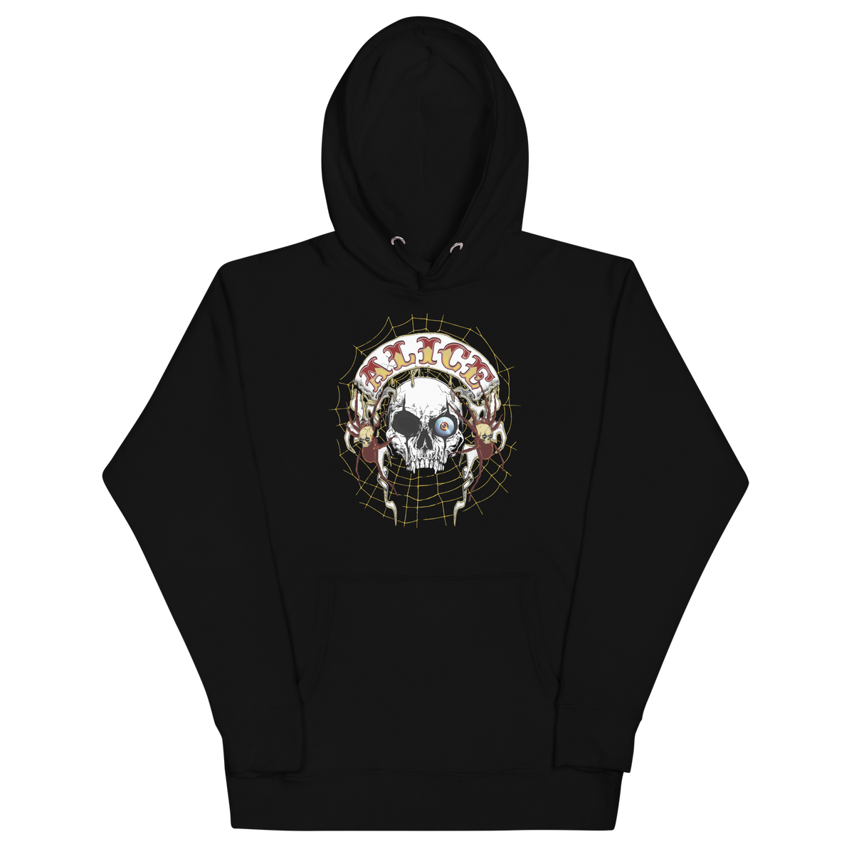 Stakes Alice Cooper One Eyed Skull Classic Hoodie Black