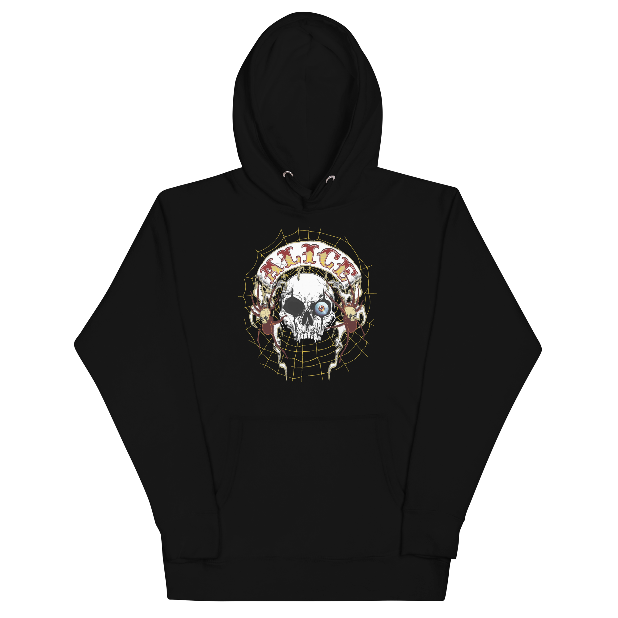 Stakes Alice Cooper One Eyed Skull Classic Hoodie Black