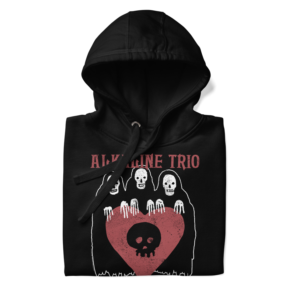 Stakes Alkaline Trio Agony and Irony Hoodie Black