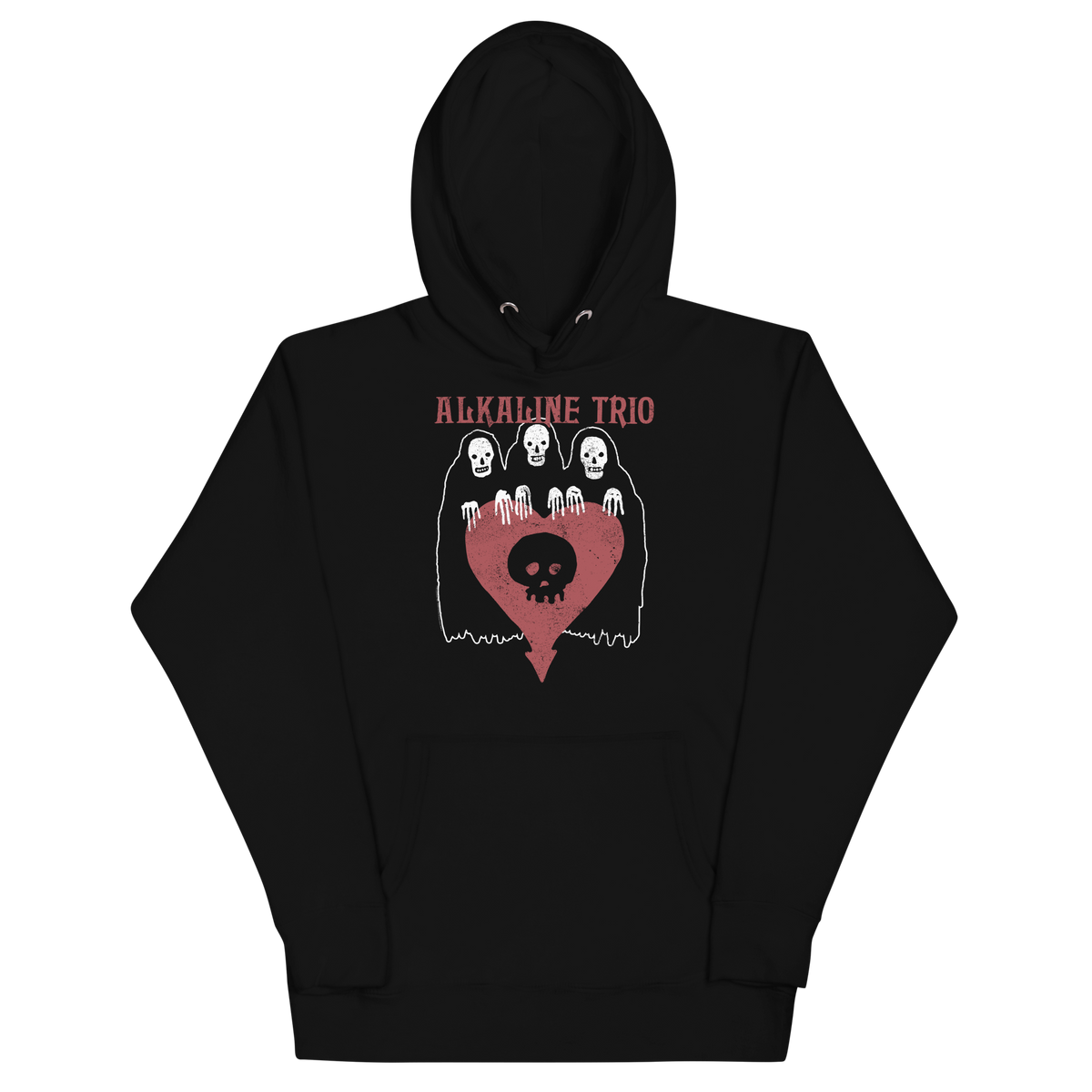 Stakes Alkaline Trio Agony and Irony Hoodie Black