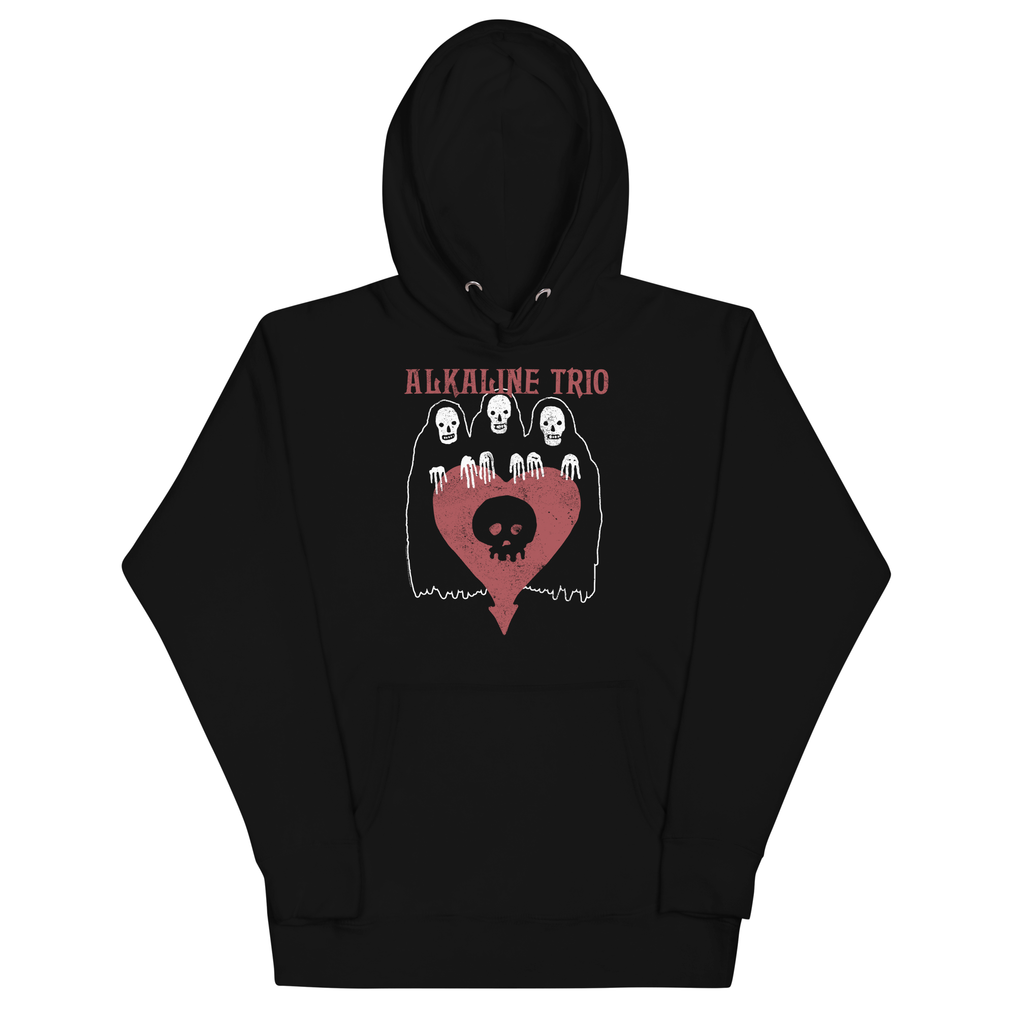 Stakes Alkaline Trio Agony and Irony Hoodie Black