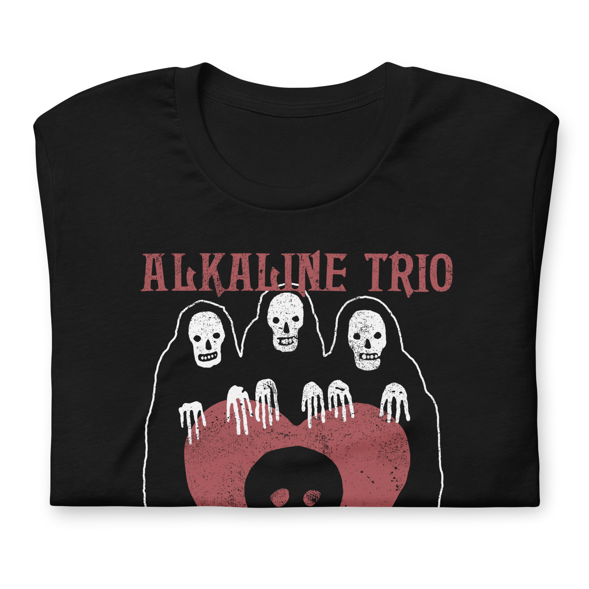 Stakes Alkaline Trio Agony and Irony T-Shirt Black