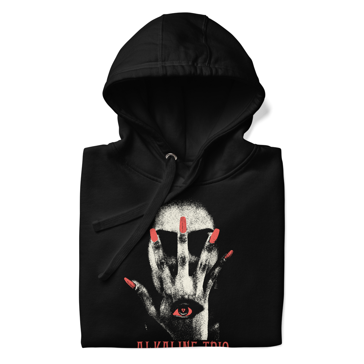 Stakes Alkaline Trio Blood, Hair, and Eyeballs Hoodie Black