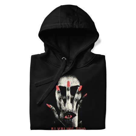 Stakes Alkaline Trio Blood, Hair, and Eyeballs Hoodie Black