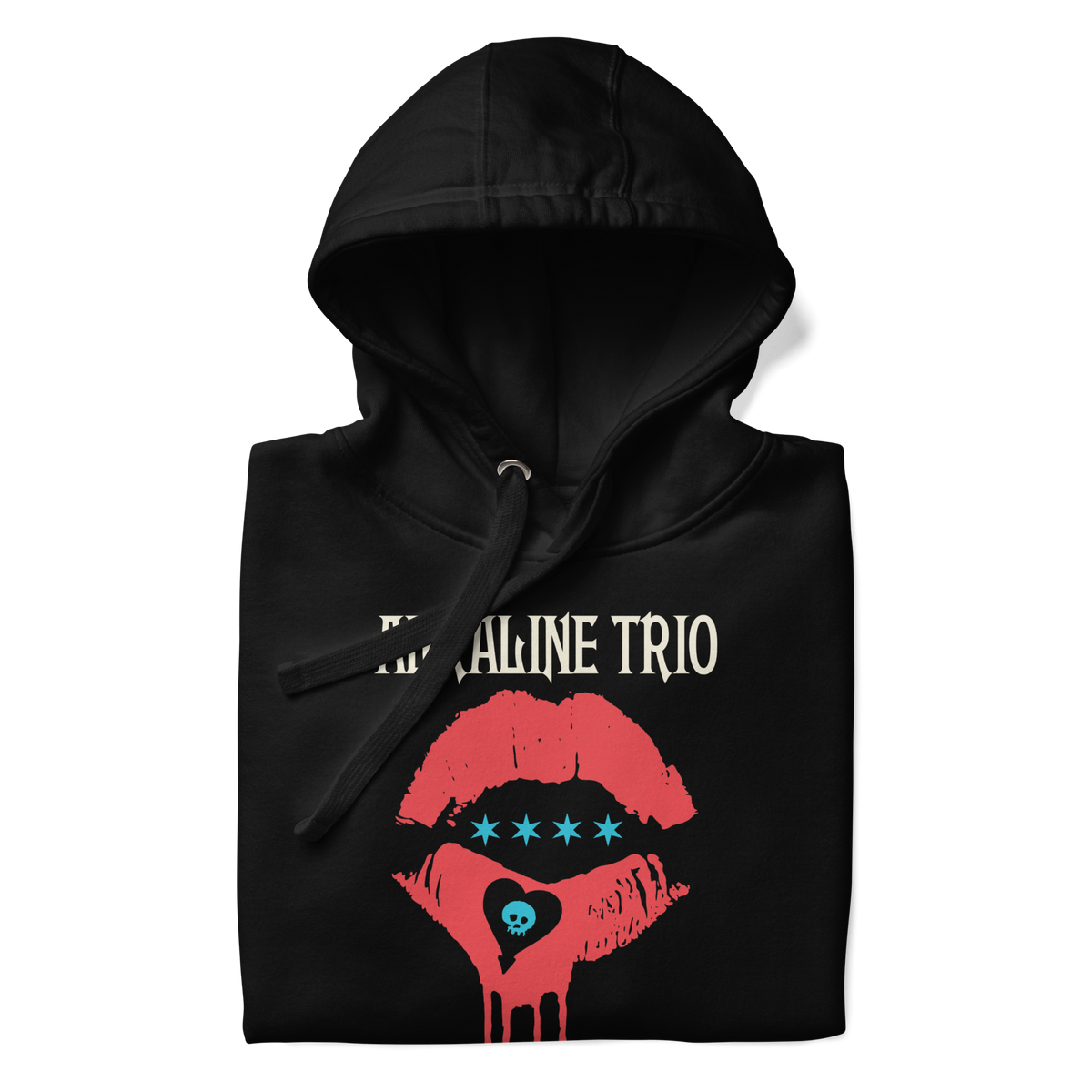 Stakes Alkaline Trio Bloody Kiss Hoodie Black