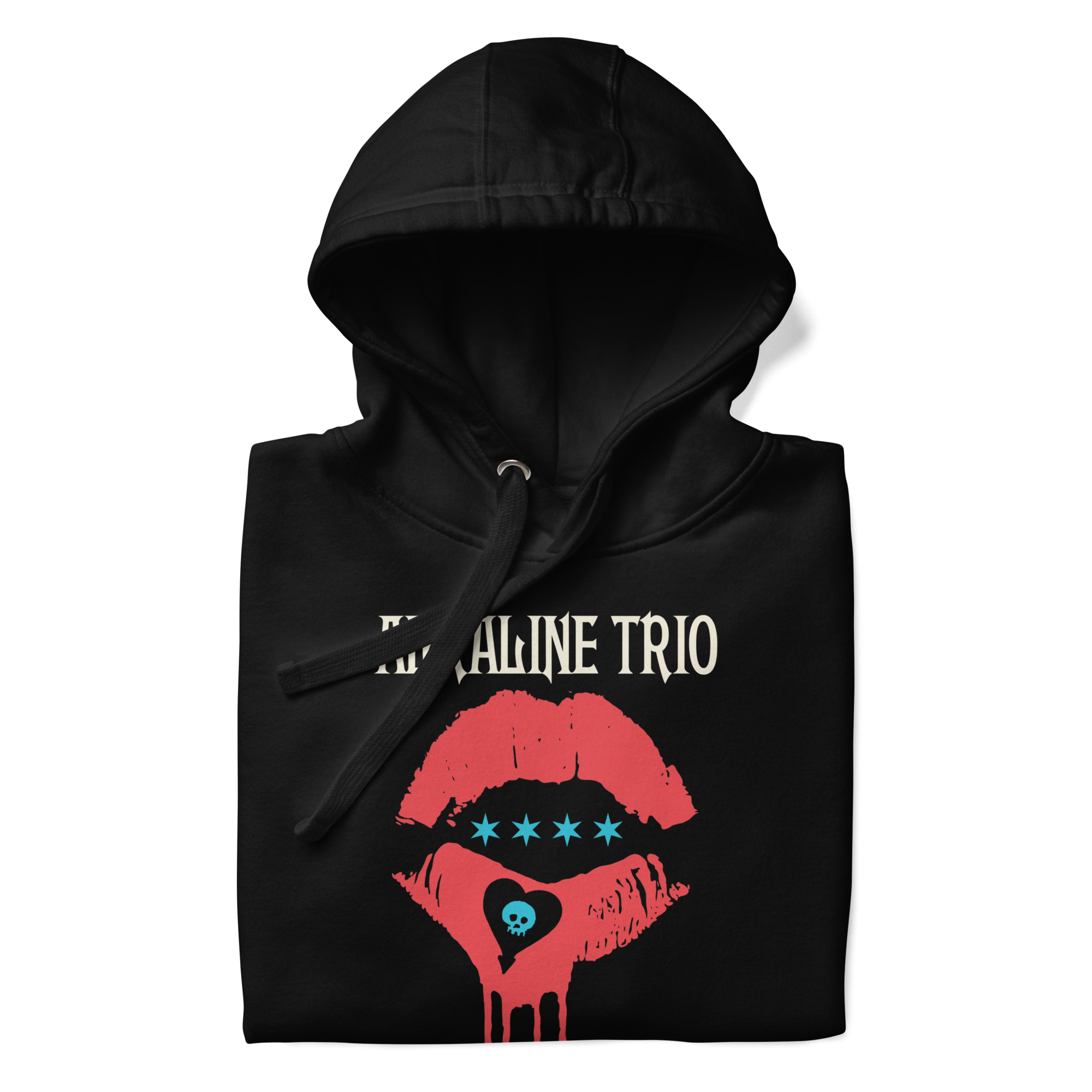 Stakes Alkaline Trio Bloody Kiss Hoodie Black