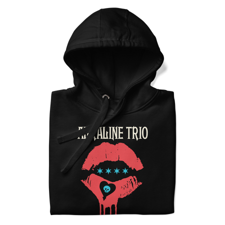 Stakes Alkaline Trio Bloody Kiss Hoodie Black