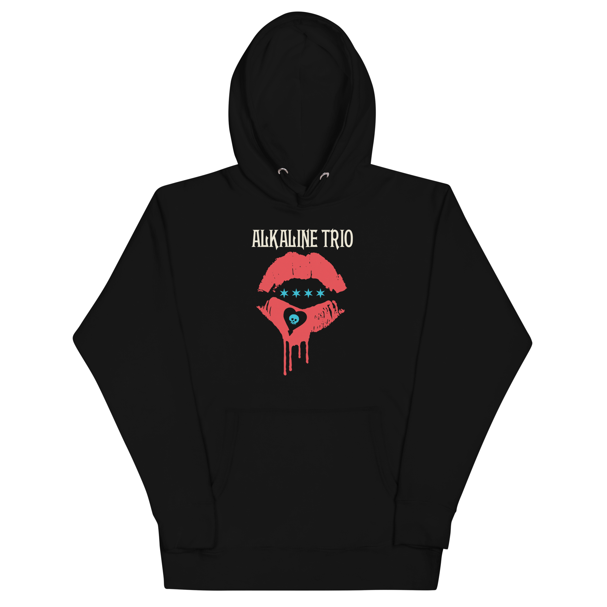 Stakes Alkaline Trio Bloody Kiss Hoodie Black