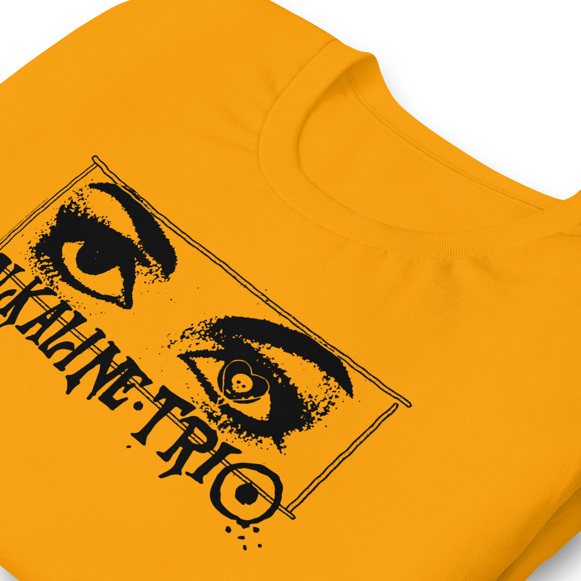 Stakes Alkaline Trio Chicago's Finest T-Shirt Gold