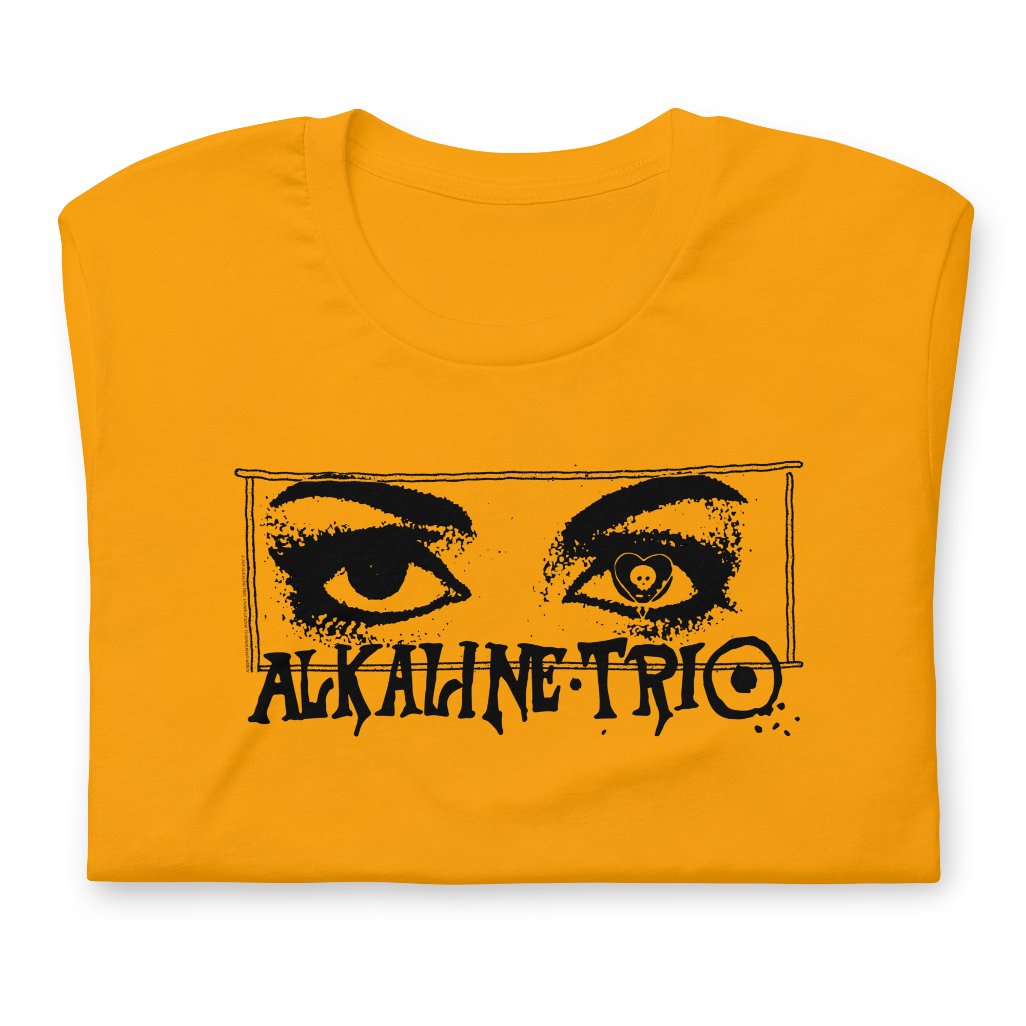 Stakes Alkaline Trio Chicago's Finest T-Shirt Gold