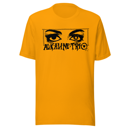 Stakes Alkaline Trio Chicago's Finest T-Shirt Gold