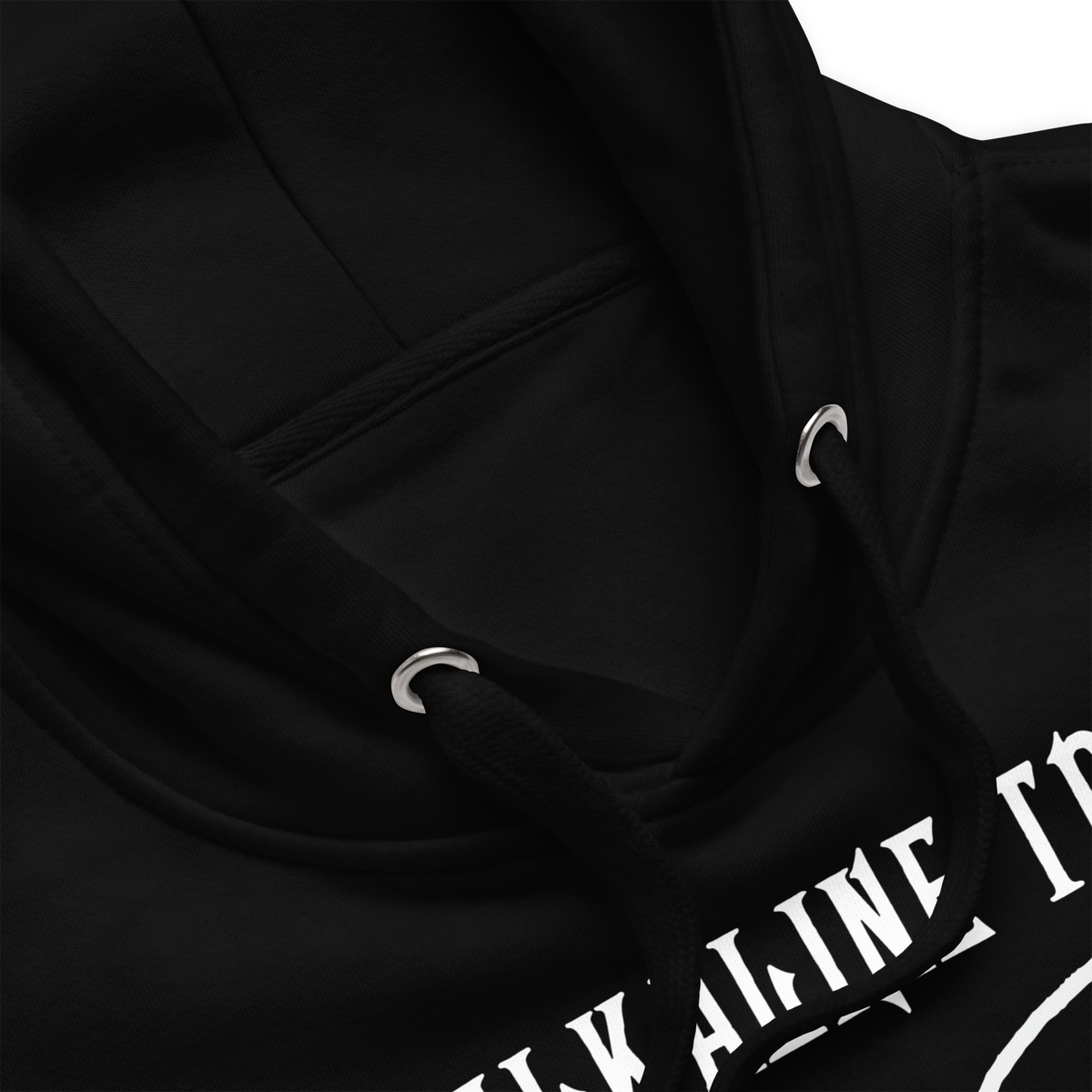 Stakes Alkaline Trio Heart Skull Hoodie Black