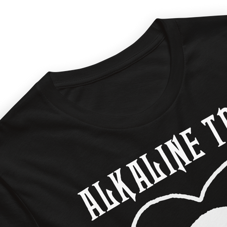 Stakes Alkaline Trio Heart Skull T-Shirt Black