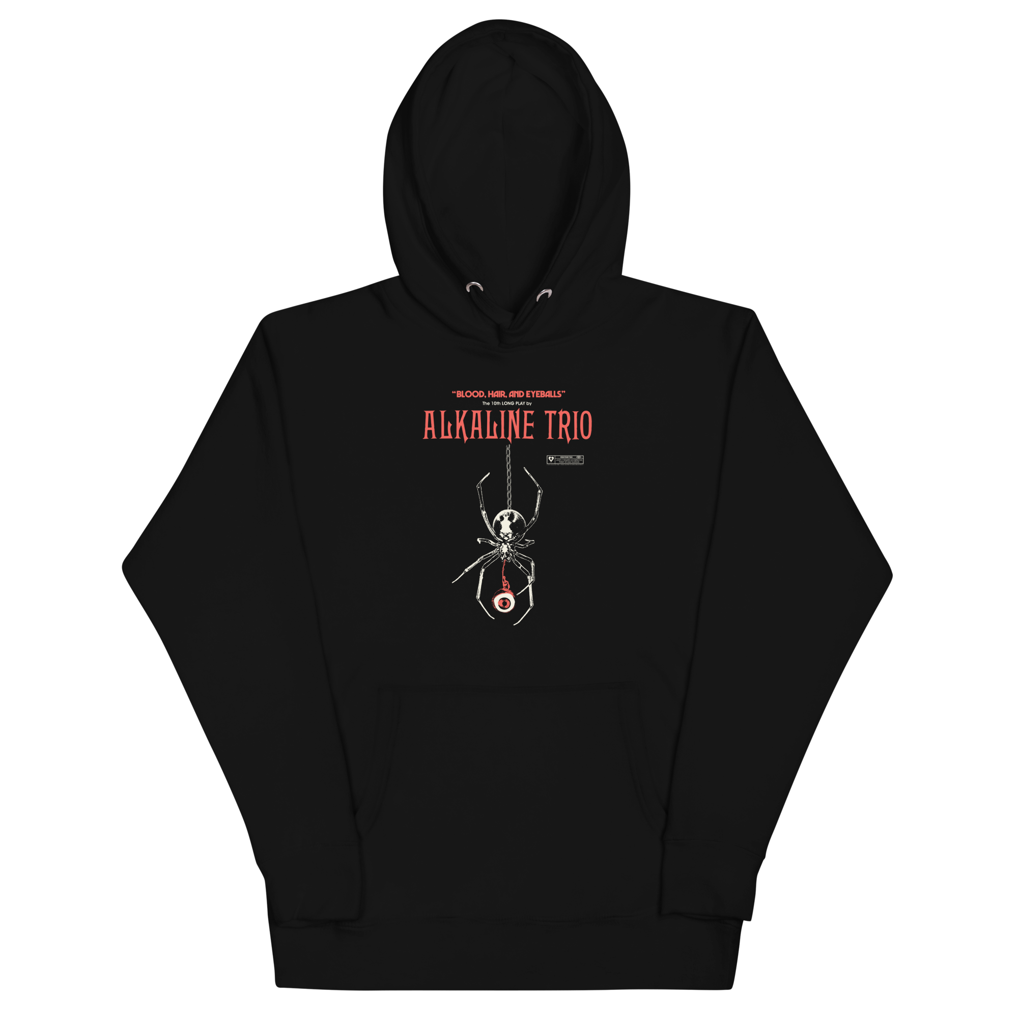 Stakes Alkaline Trio Long Play Hoodie Black