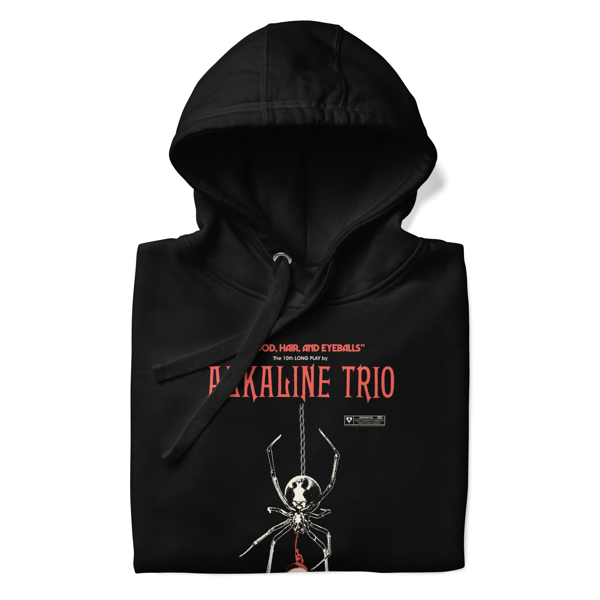 Stakes Alkaline Trio Long Play Hoodie Black