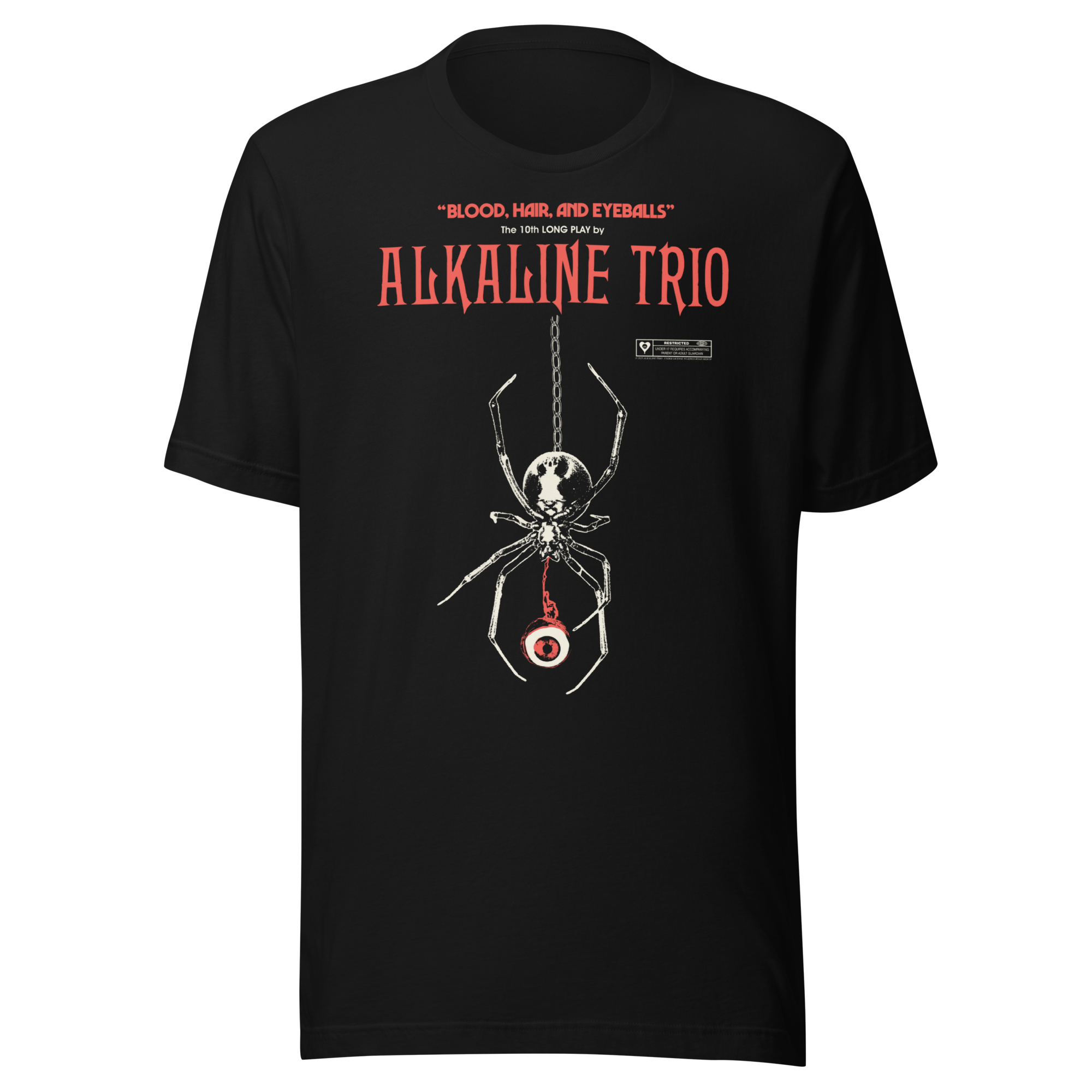 Stakes Alkaline Trio Long Play T-Shirt Black