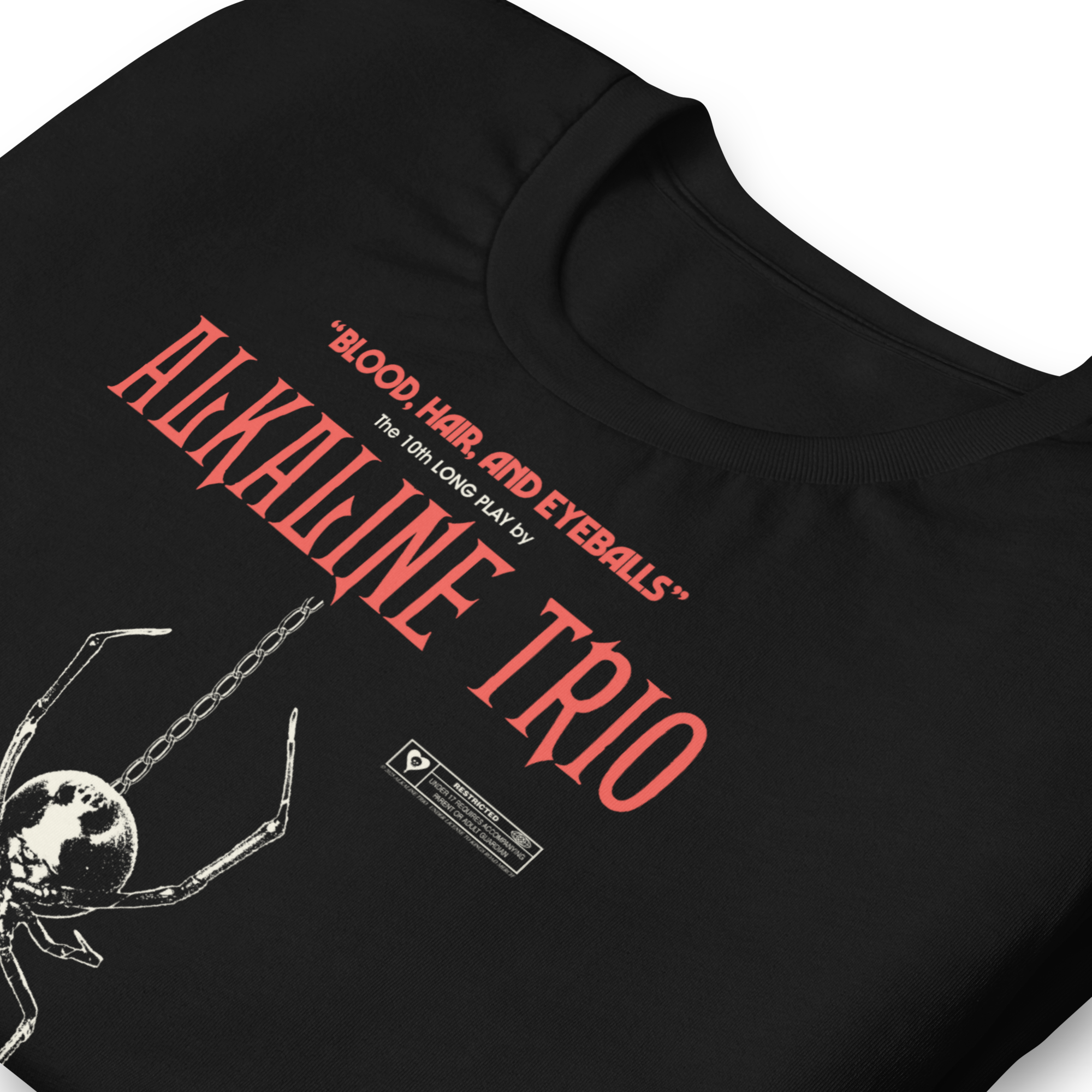 Stakes Alkaline Trio Long Play T-Shirt Black