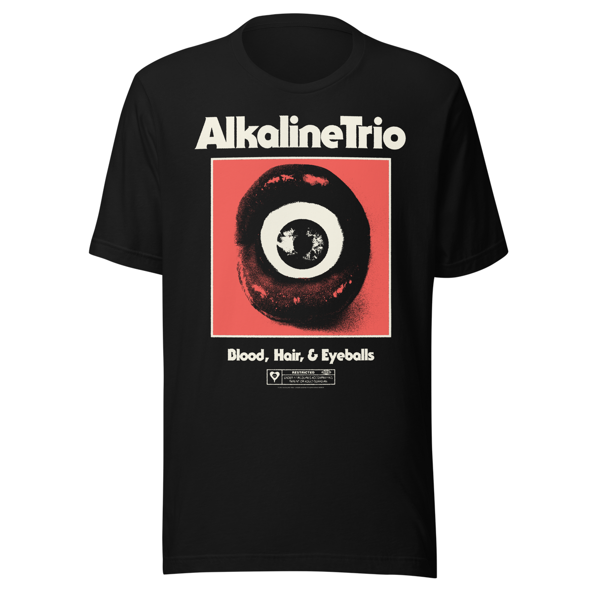 Stakes Alkaline Trio Restricted T-Shirt Black