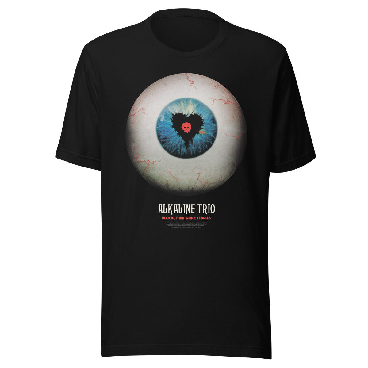 Stakes Alkaline Trio The Eye Has It T-Shirt Black