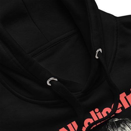 Stakes Alkaline Trio Wig Skull Hoodie Black