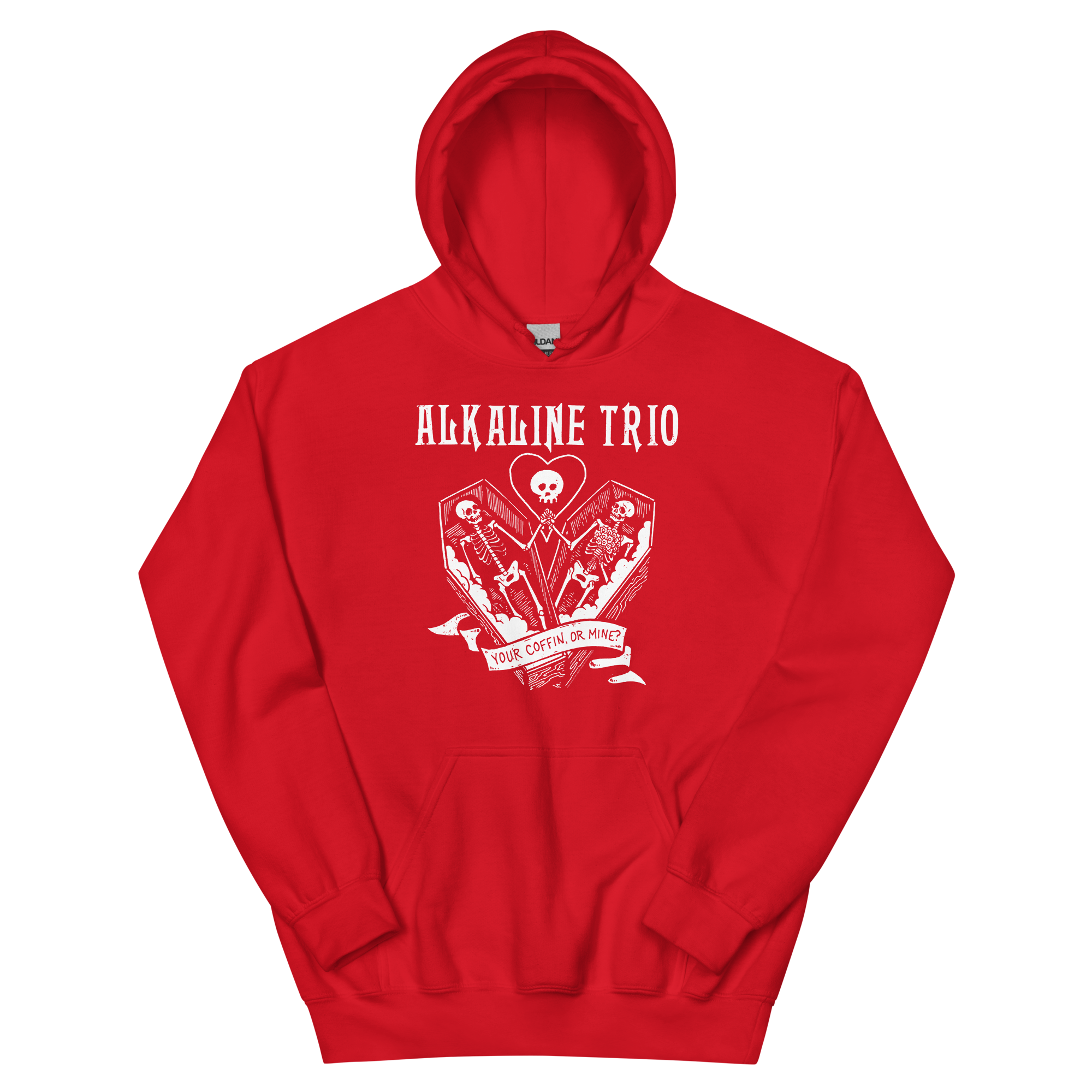 Stakes Alkaline Trio Your Coffin or Mine Hoodie Black