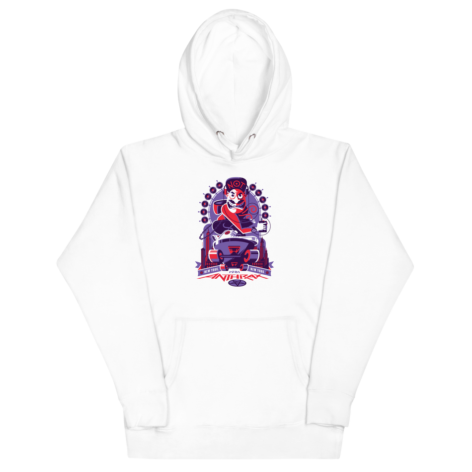 Stakes Anthrax New York 81 Classic Hoodie White