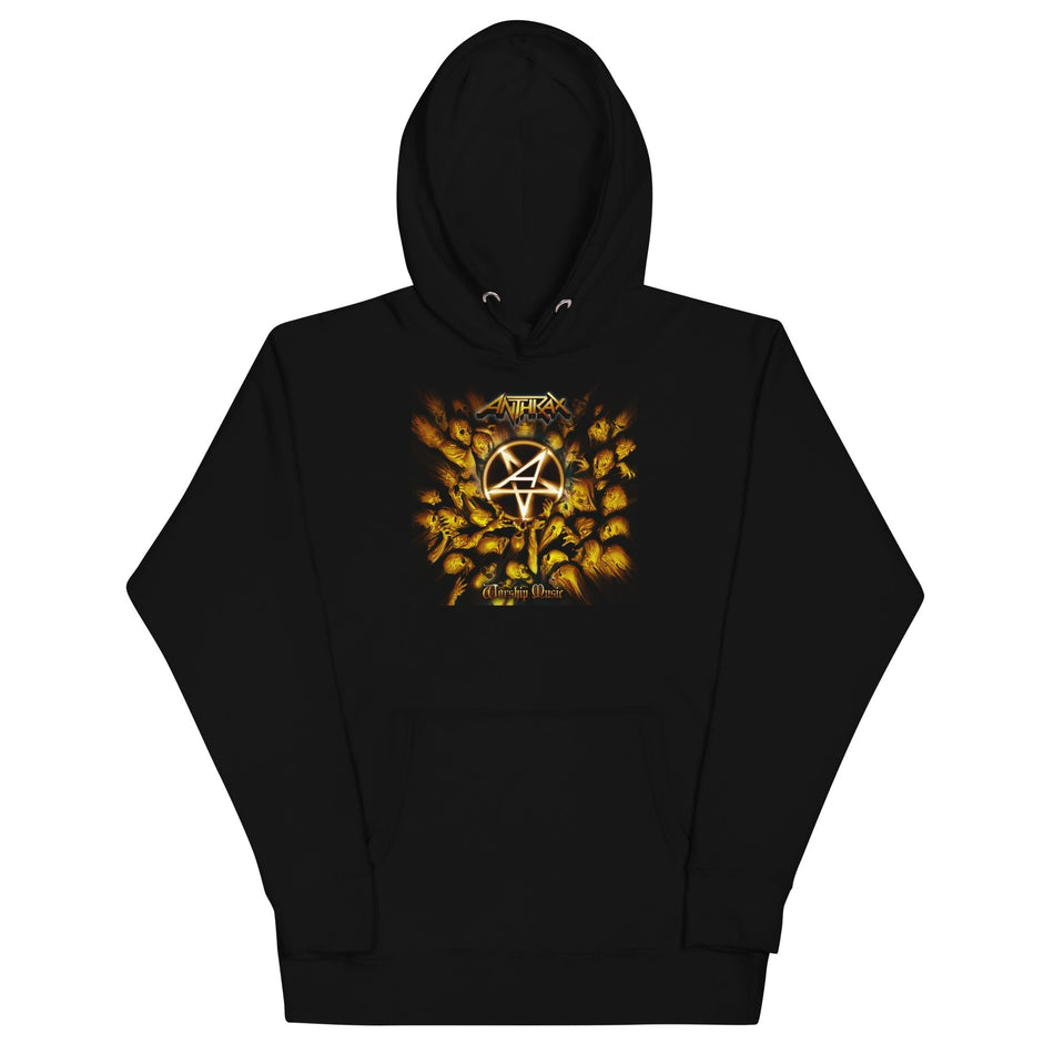 Stakes Anthrax - Pentagram Logo Hoodie #1026 Black