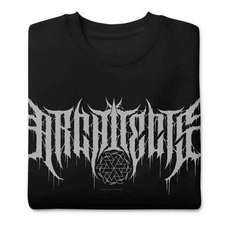 Stakes Architects Gothic Logo Sweatshirt Black