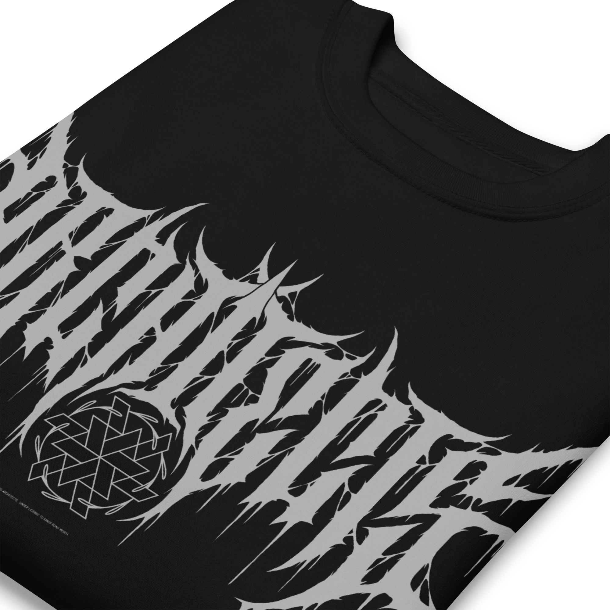 Stakes Architects Gothic Logo Sweatshirt Black