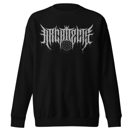 Stakes Architects Gothic Logo Sweatshirt Black