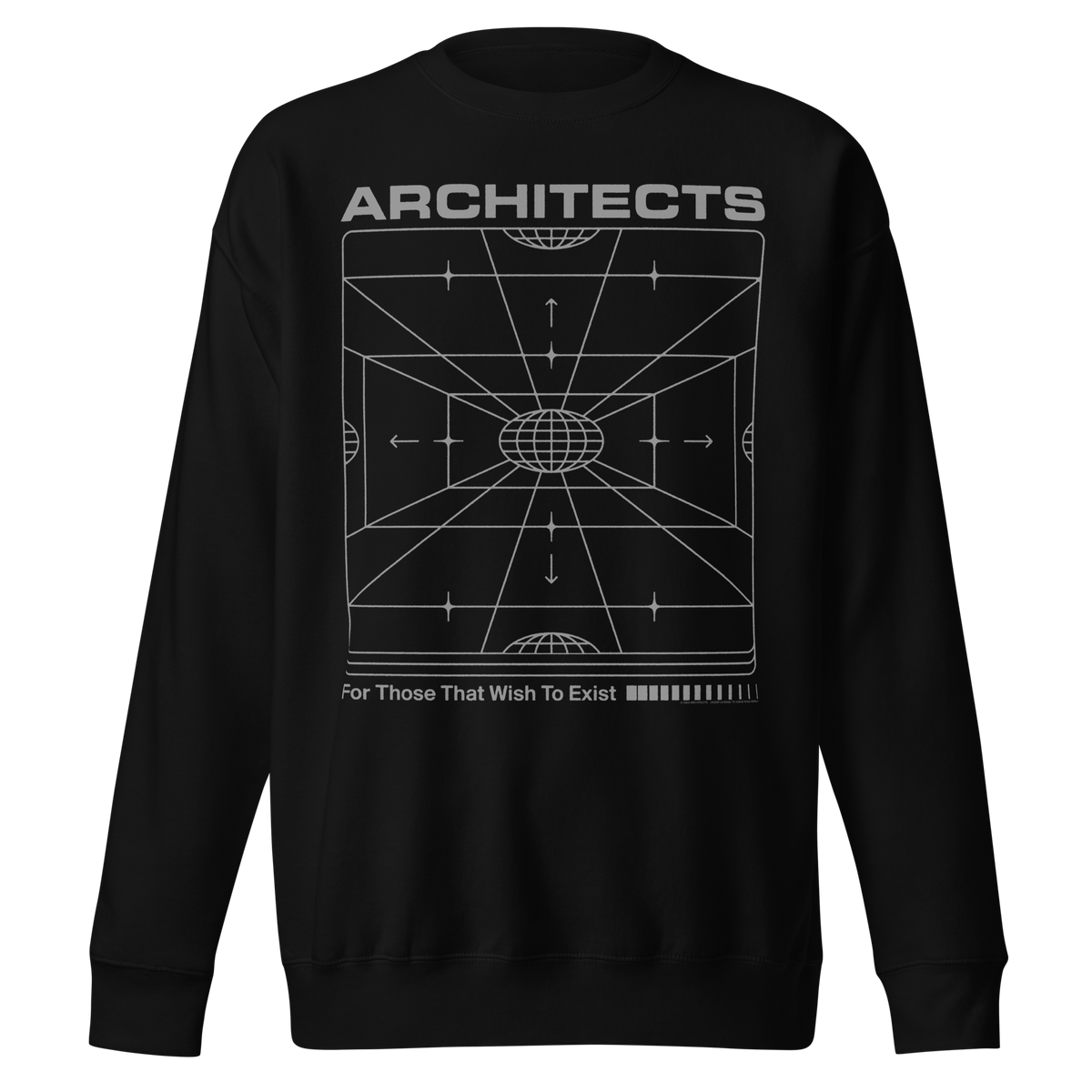 Stakes Architects Wish to Exist Sweatshirt Black