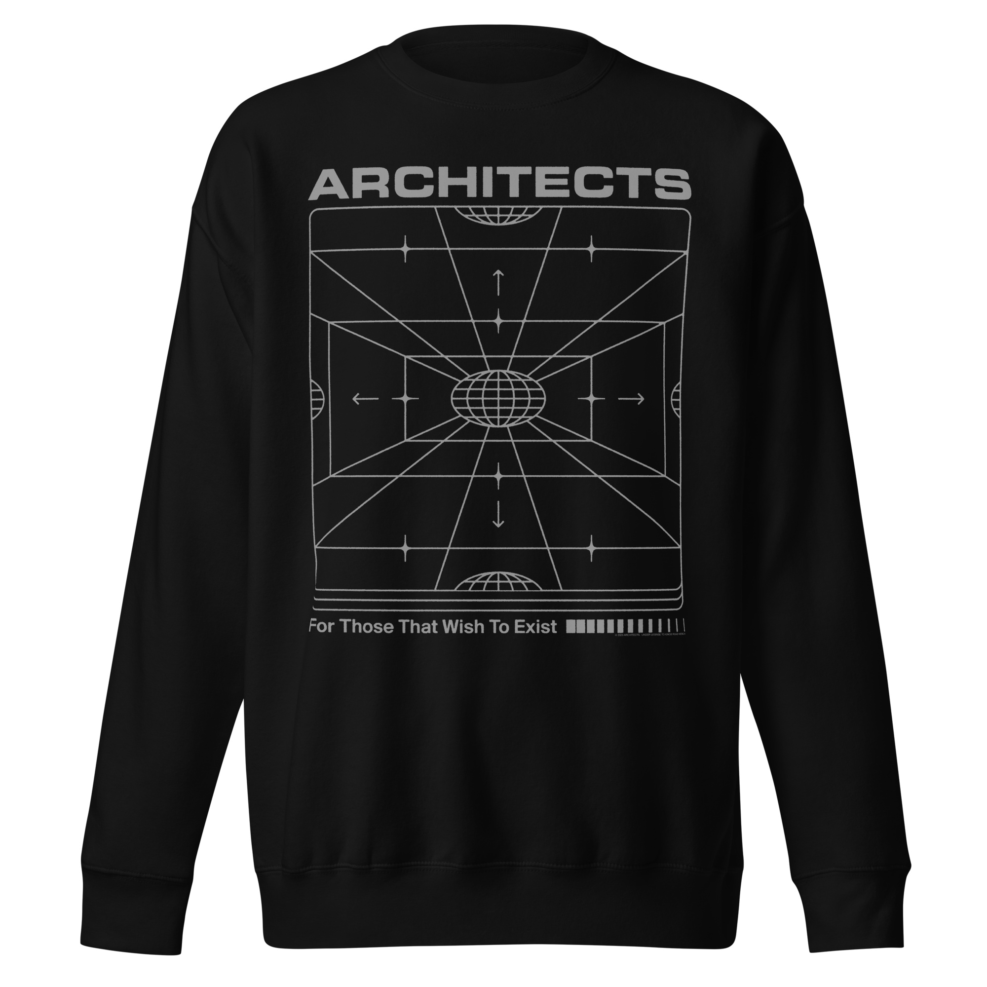 Stakes Architects Wish to Exist Sweatshirt Black