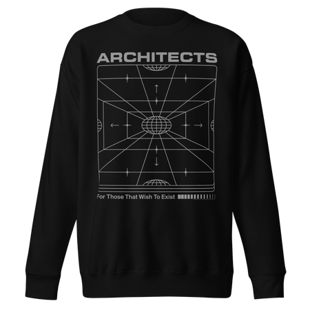 Stakes Architects Wish to Exist Sweatshirt Black