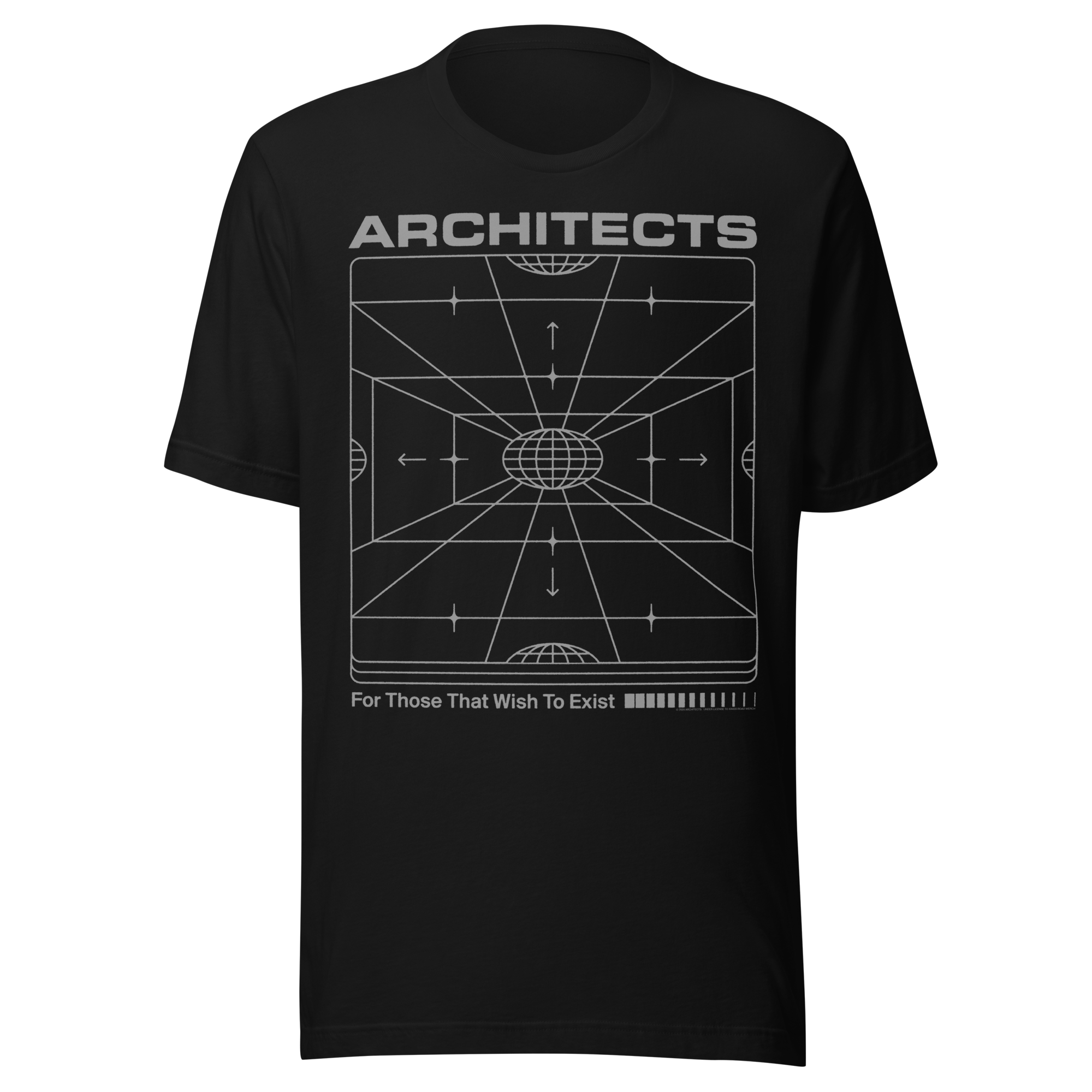 Stakes Architects Wish to Exist T-Shirt Black