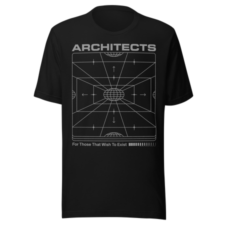Stakes Architects Wish to Exist T-Shirt Black