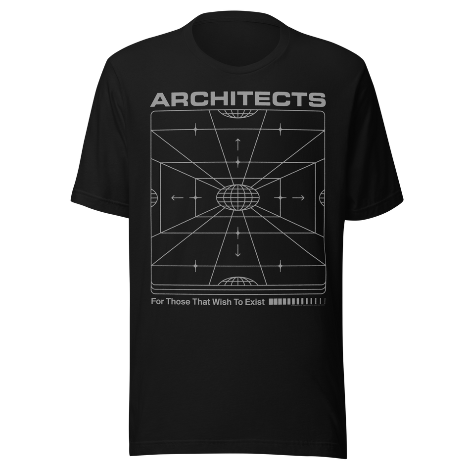 Stakes Architects Wish to Exist T-Shirt Black