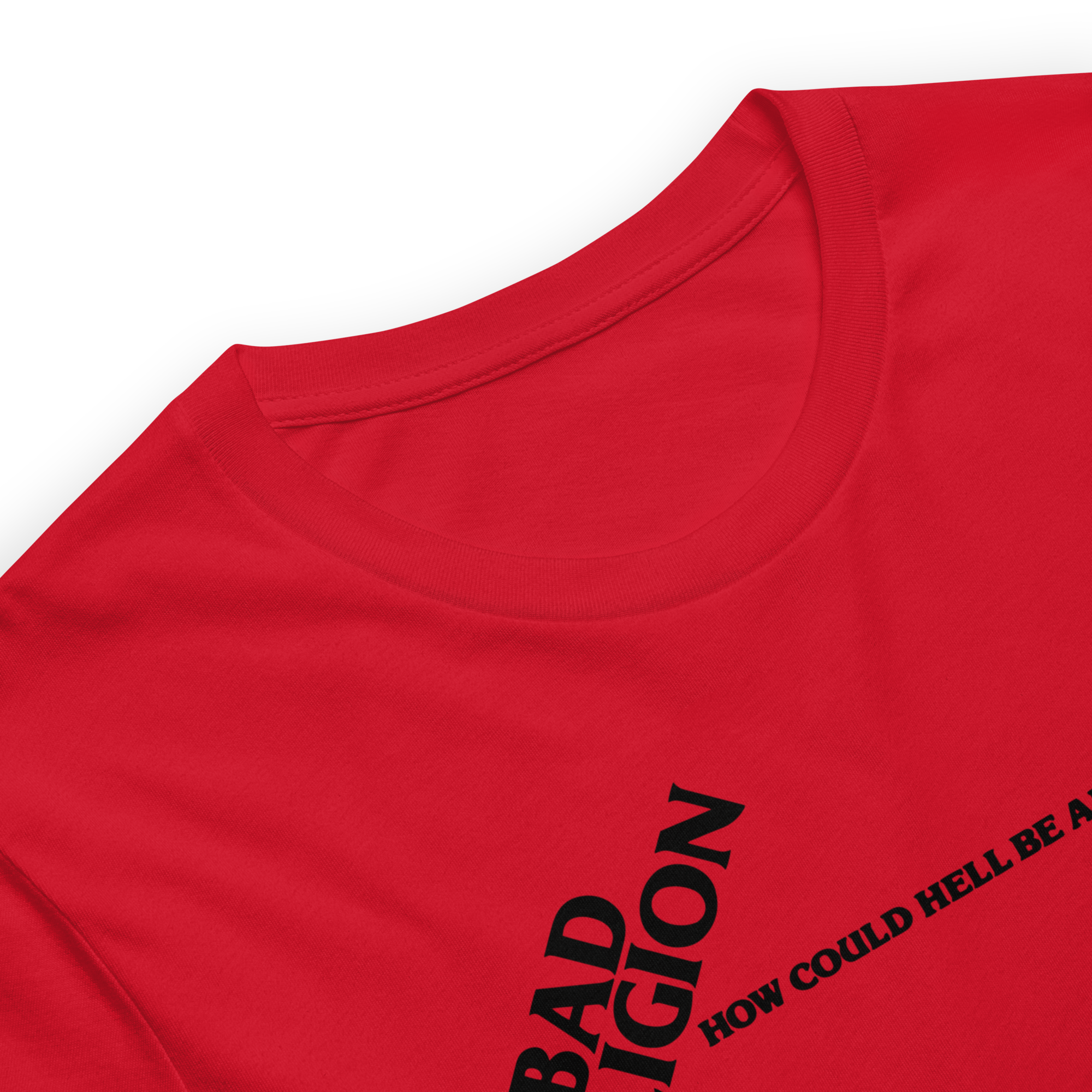Stakes Bad Religion Any Worse T-Shirt Red