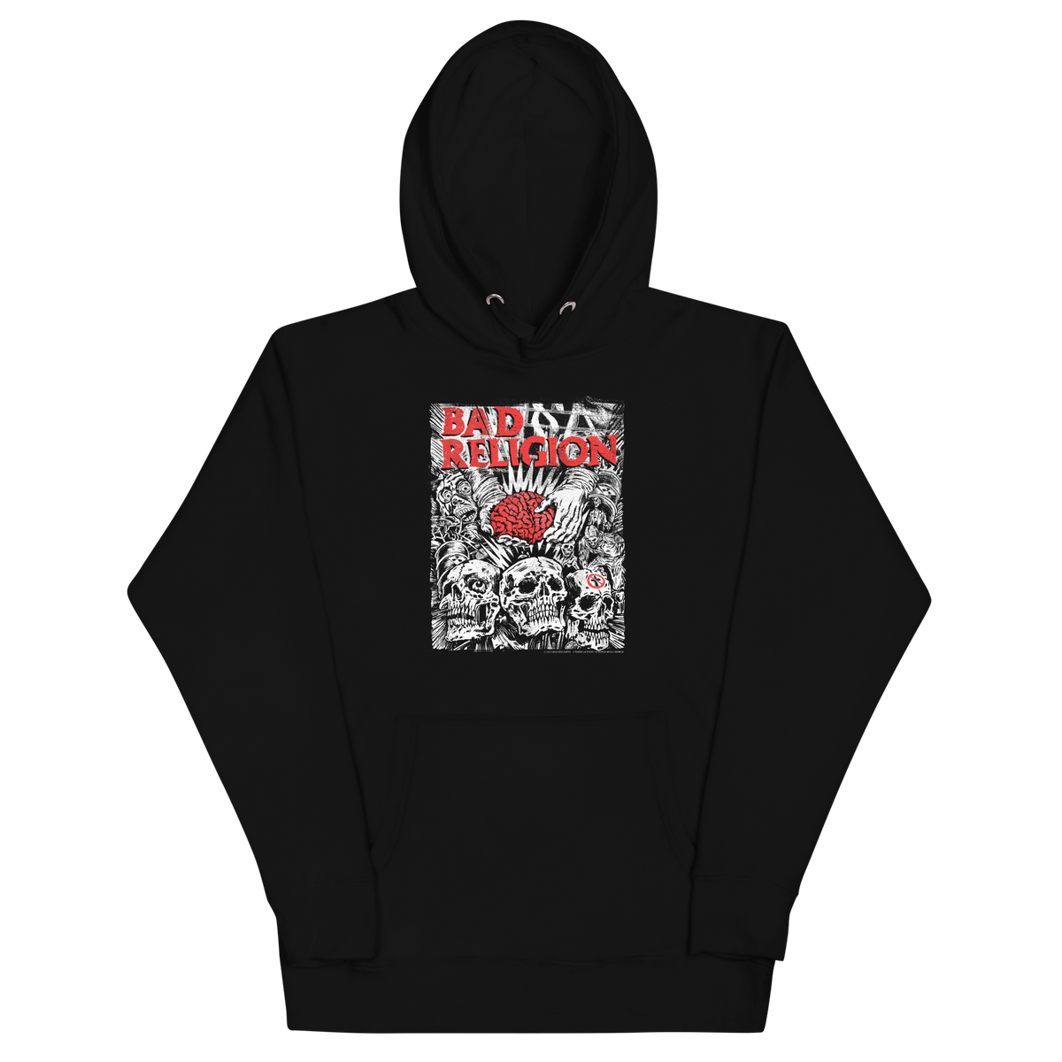 Stakes Bad Religion Brains Hoodie Black
