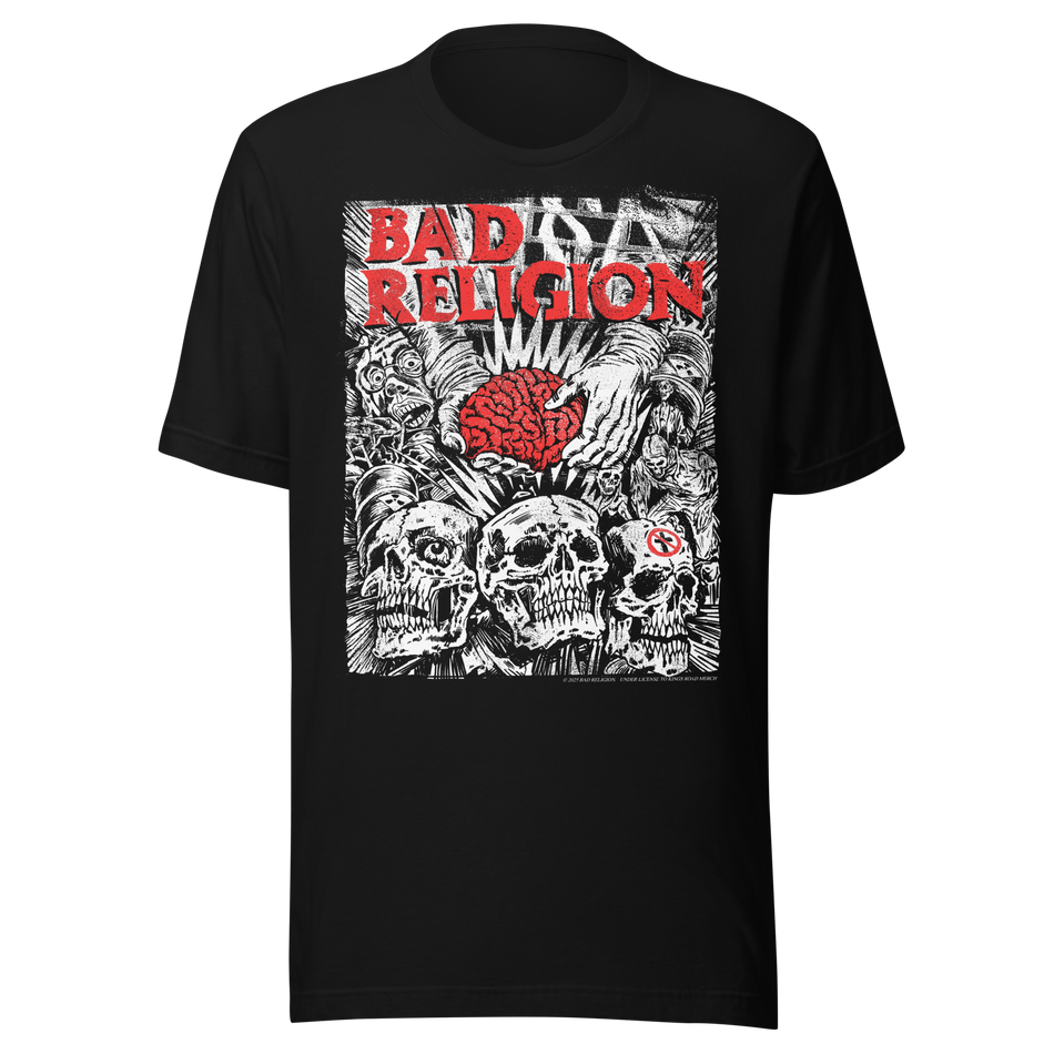 Stakes Bad Religion Brains T-Shirt Black