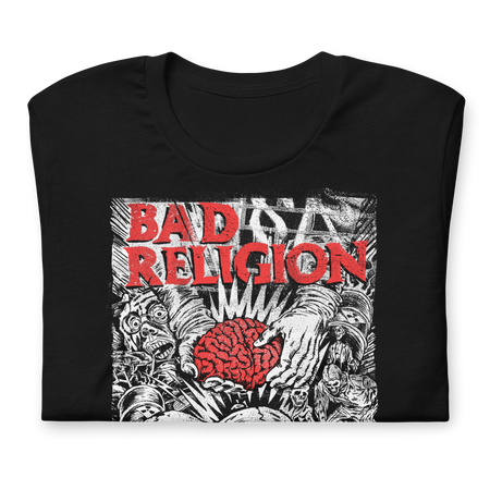Stakes Bad Religion Brains T-Shirt Black